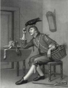 Charles Dickens and His Pet Raven geozoo.org