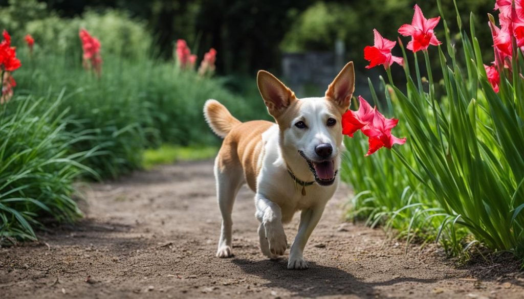 gladiolus toxicity in dogs