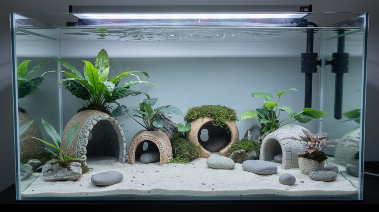 axolotl aquarium setup overview