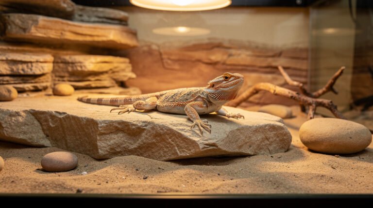 bearded dragon tank setup