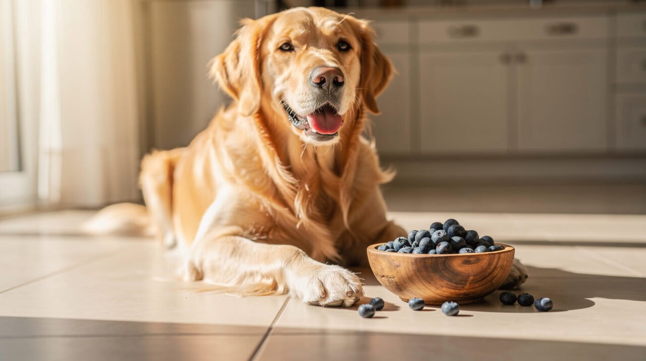 can dogs eat blueberries