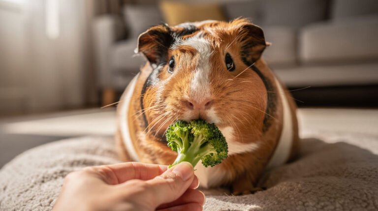 can guinea pigs eat broccoli
