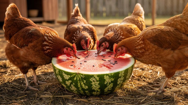 can chickens eat watermelon