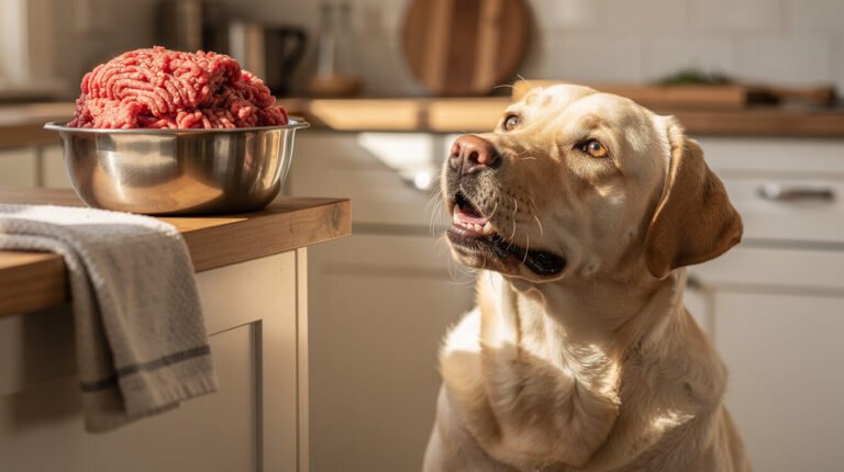 Can My Dog Eat Raw Ground Beef? Safe-Handling Rules, Weight-Based Vet Thresholds, and the 48-Hour Watch List