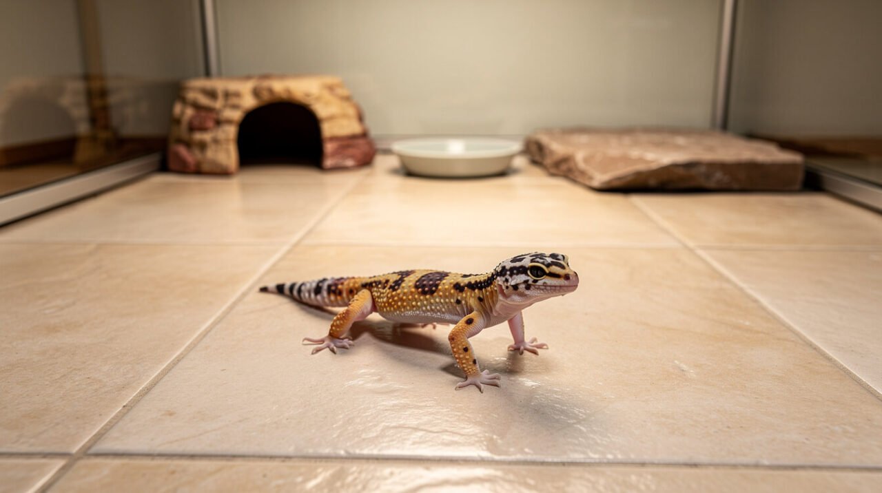 leopard gecko tank