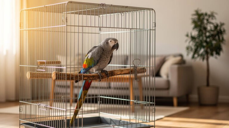 parrot cage