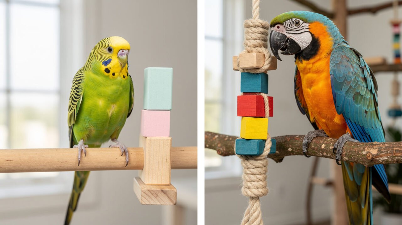 parrot toys