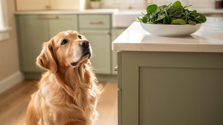 can my dog eat raw spinach