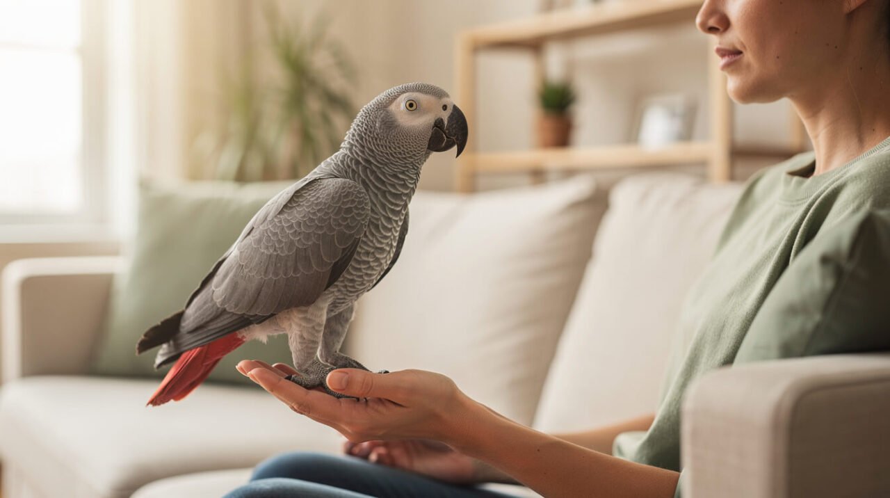 grey parrot care